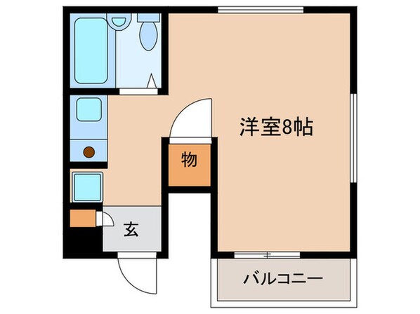 コンフォール池下の物件間取画像